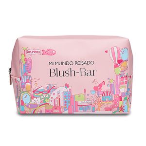 Cosmetiquero Grande Mi Mundo Rosado Blush-Bar
