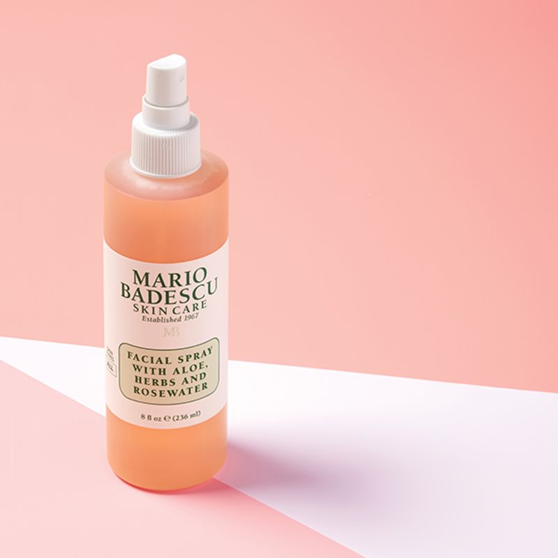 Mario Badescu Spray Facial de Aloe Vera, Plantas Aromáticas y Agua de Rosas