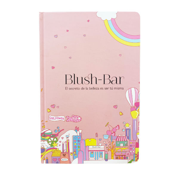 Cuaderno/Agenda Todo es Mejor en Rosado Blush-Bar