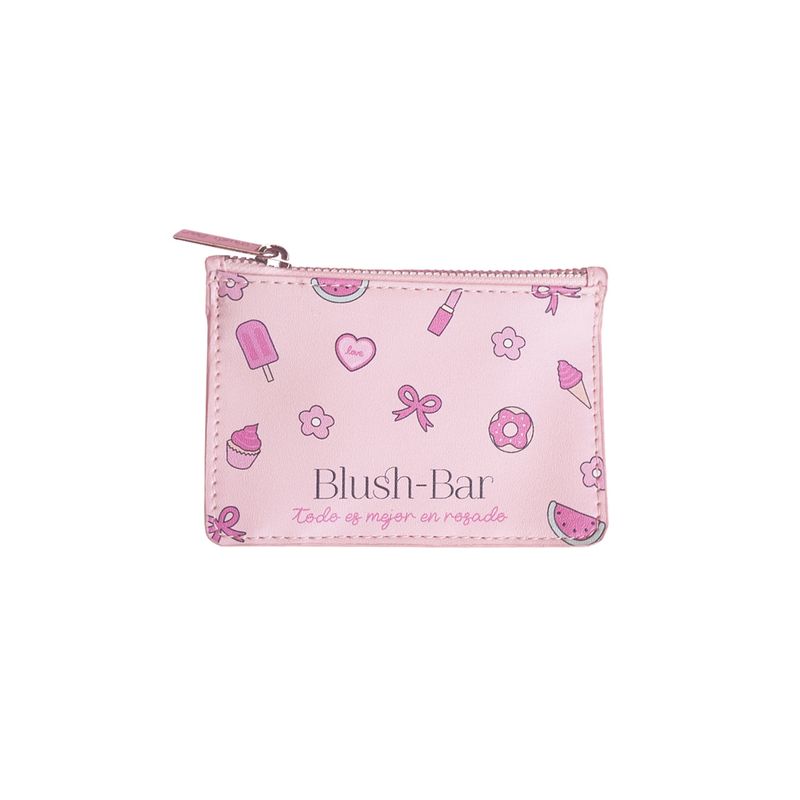Mini-Billetera-Llavero-Blush-Bar-Todo-Es-Mejor-En-Rosado