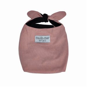 Bolsa de Cierre de Lazo para Aniversario #10 - Reversible Rosada y Negra