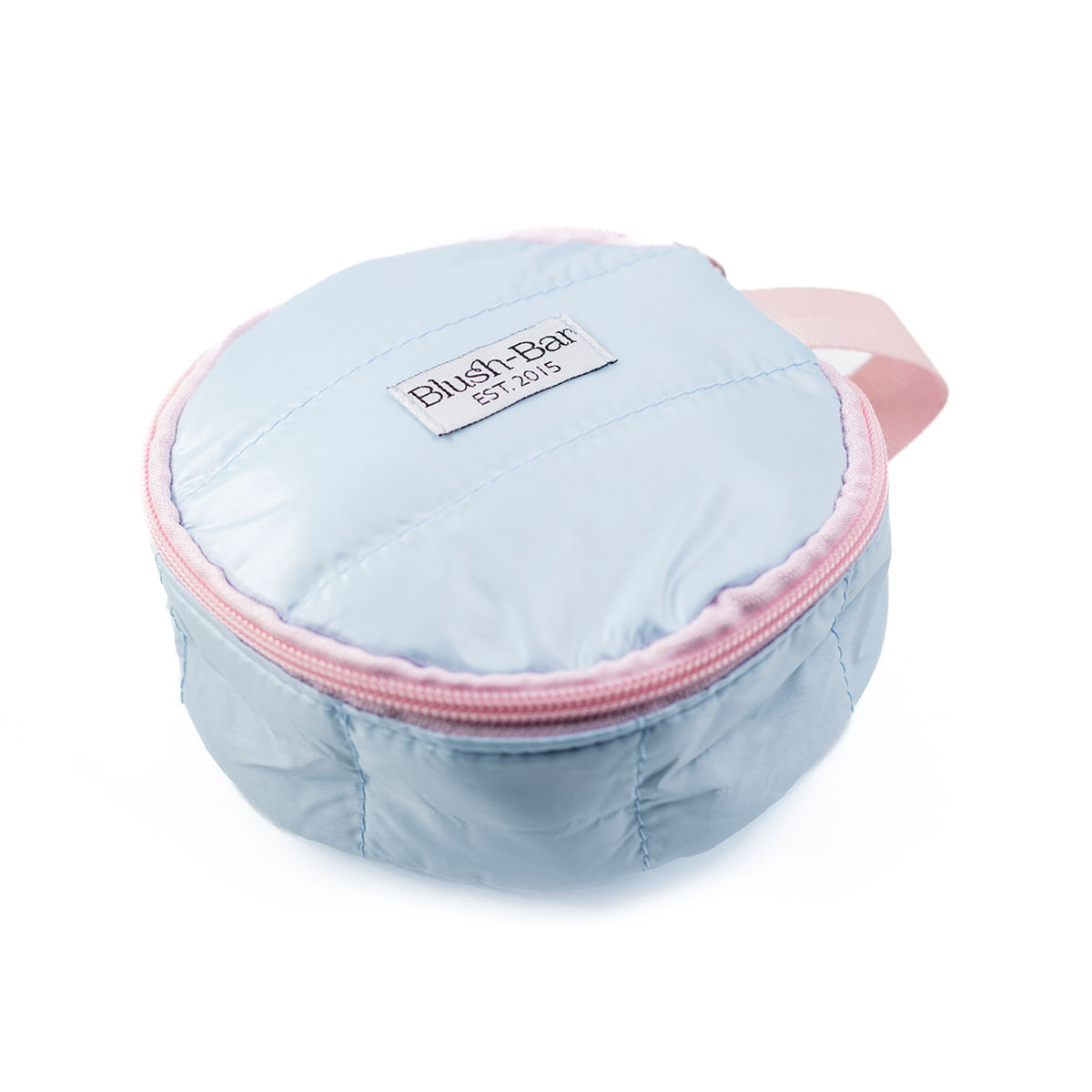Cosmetiquero o Bolsa de Viaje Puffer Azul