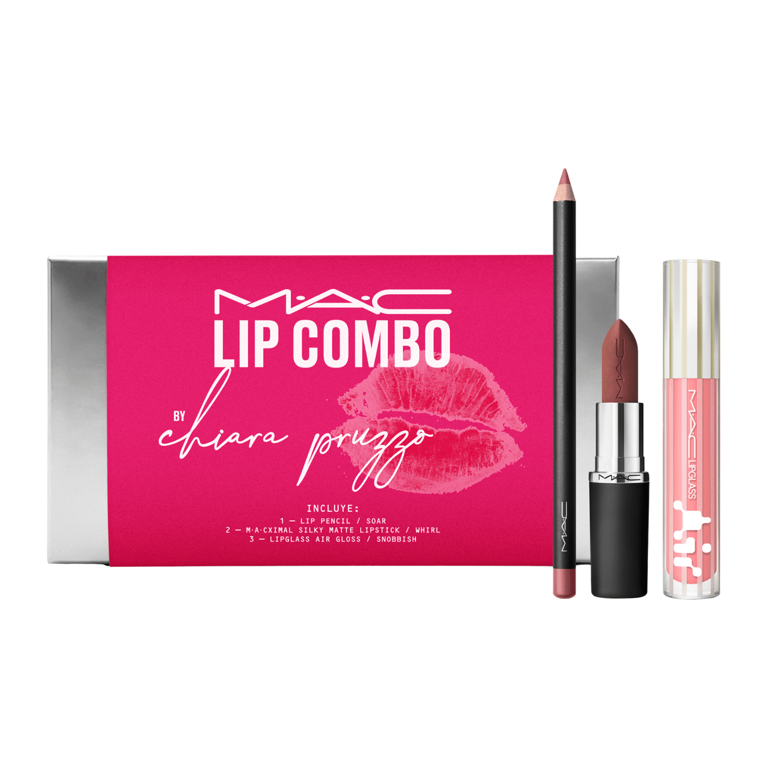 Kit de Labios Lip Combo x Chiara Pruzzo